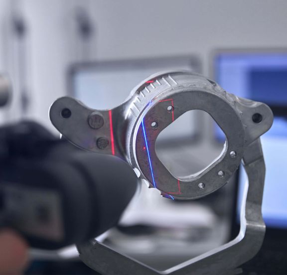 ARM WITH LASER HEAD